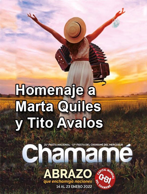 Homenaje a Marta Quiles y Tito Avalos