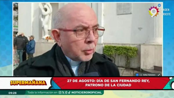 Belen Ortiz con Monseñor Ramón Dus || 27.08.2024